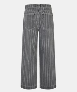 Kvinde Mads Nørgaard Jeans | Krauer Jeans Grey Stripe