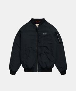 Kvinde HALO Jakker | Cordura Bomber Jacket Black