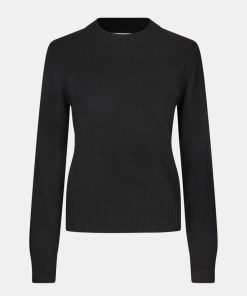 Kvinde Samsøe Samsøe Strik | Charlotte Knit Black