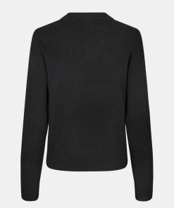 Kvinde Samsøe Samsøe Strik | Charlotte Knit Black