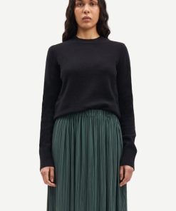 Kvinde Samsøe Samsøe Strik | Charlotte Knit Black