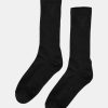 Mand Colorful Standard Stromper | Organic Active Socks Deep Black