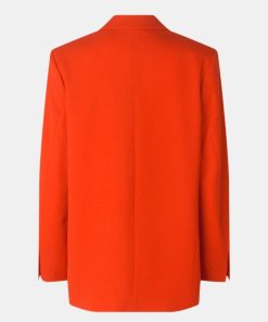 Kvinde Samsøe Samsøe Blazere | Haven Blazer Orange