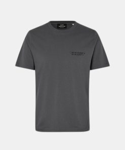 Mand Mads Nørgaard T-Shirts | Frode Cph Tee Asphalt