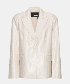 Kvinde ROTATE Blazere | Nelle Blazer Whisper White