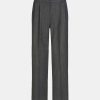 Kvinde Samsøe Samsøe Bukser | Haveny Trousers Dark Grey Mel