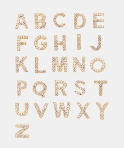 Kvinde Pico Smykker | Alphabet Pendant Crystal