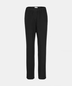 Kvinde Samsøe Samsøe Bukser | Hoys Straight Pants Black