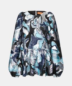 Kvinde Stine Goya Toppe & Bluser | Jenny Blouse Icy Flower