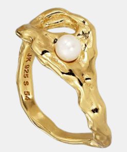 Kvinde Jane Kønig Smykker | Space Mary Ring Gold