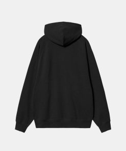 Mand Carhartt WIP Sweatshirts | Cheap Thrills Hoodie Black