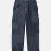 Mand Carhartt WIP Bukser | Orlean Pants Blue/White