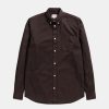 Mand Norse Projects Skjorter | Anton Shirt L/S Espresso