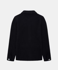 Mand S.N.S. Herning Strik | Radial Knit Navy Blue