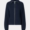 Kvinde Envii Strik | Enwashington Knit Navy Blazer