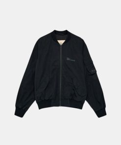 Mand HALO Jakker | Jeep Bomber Jacket Black 2001 Black