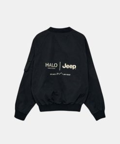 Mand HALO Jakker | Jeep Bomber Jacket Black 2001 Black