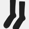 Mand Colorful Standard Stromper | Organic Socks Deep Black