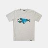 Mand Lakor T-Shirts | Northern Right Whale Tee Light Grey