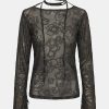 Kvinde Gestuz Toppe & Bluser | Thiagz Blouse Black