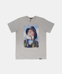 Mand Lakor T-Shirts | Skipper Tee Light Grey