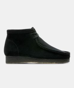 Mand Clarks | Wallabee Boots Black