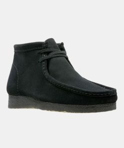 Mand Clarks | Wallabee Boots Black