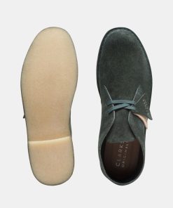 Mand Clarks | Desert Boots Dark Green