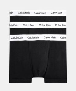 Mand Calvin Klein Undertoj | U2662G Trunks /White Black