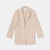 Kvinde Envii Blazere | Enbeta Blazer Oatmeal