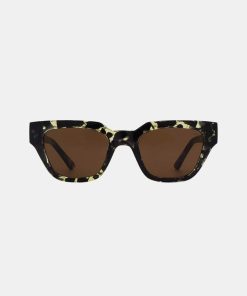 Kvinde A. Kjærbede Accessories | Kaws Sunglasses Yellow Tortoise