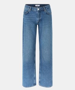 Kvinde Envii Jeans | Enbetty Jeans Worn Dark Blue