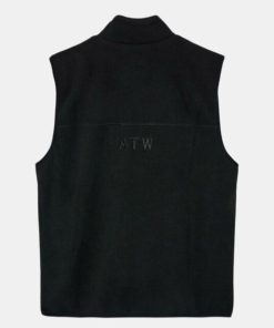 Mand HALO Veste | Teddy Fleece Vest 2001 Black