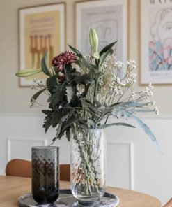 Kvinde Specktrum Interior | Meadow Swirl M Vase Clear