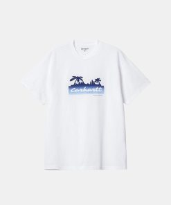 Kvinde Carhartt WIP T-Shirts | Palm Script Tee