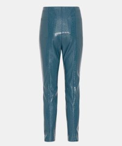 Kvinde ROTATE Bukser | Jeanine Leggings Blue Coral