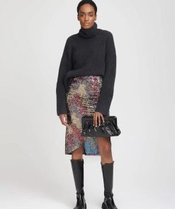 Kvinde Gestuz Nederdele | Ablina Skirt Multi Sequince