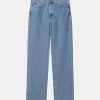 Kvinde Carhartt WIP Jeans | W Noxon Jeans Blue Stone Bleached