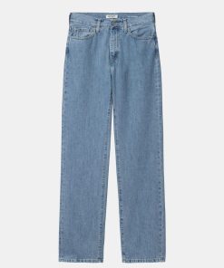 Kvinde Carhartt WIP Jeans | W Noxon Jeans Blue Stone Bleached