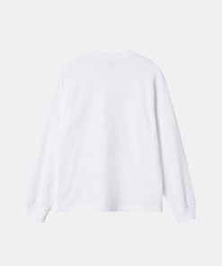 Kvinde Carhartt WIP T-Shirts | W Pocket Tee L/S