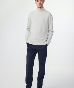 Mand NN07 Strik | Clark Knit Light Grey