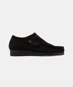 Mand Clarks | Wallabee Shoes Black