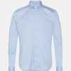 Mand MM Gallery Skjorter | Manny Stretch Shirt Light Blue