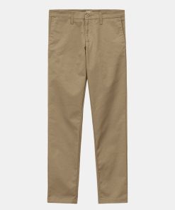 Mand Carhartt WIP Jeans | Sid Pants Leather Rinsed