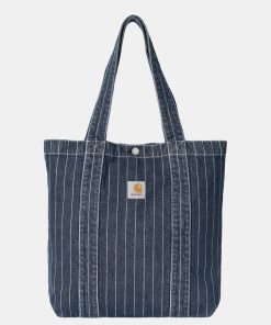 Kvinde Carhartt WIP Tasker & Punge | Orlean Tote Bag Blue/White