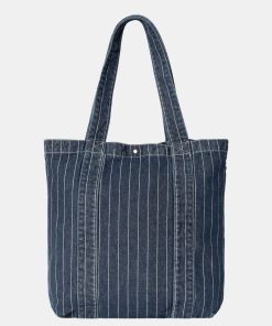 Kvinde Carhartt WIP Tasker & Punge | Orlean Tote Bag Blue/White