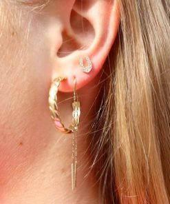 Kvinde Pico Smykker | Beate Short Earrings