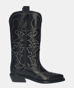 Kvinde Pavement | Julianne Boots Black/White