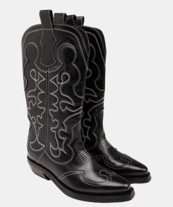 Kvinde Pavement | Julianne Boots Black/White