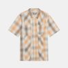 Mand Wood Wood Skjorter | Sonny Shirt S/S Orange Check